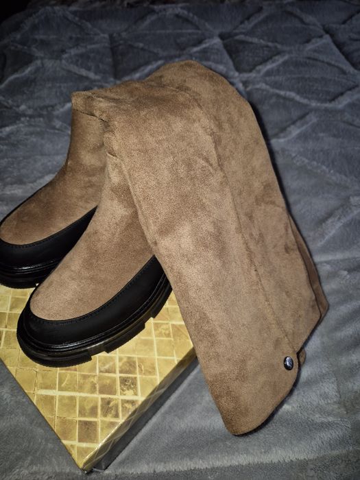 Кафяви ботуши 37 номер