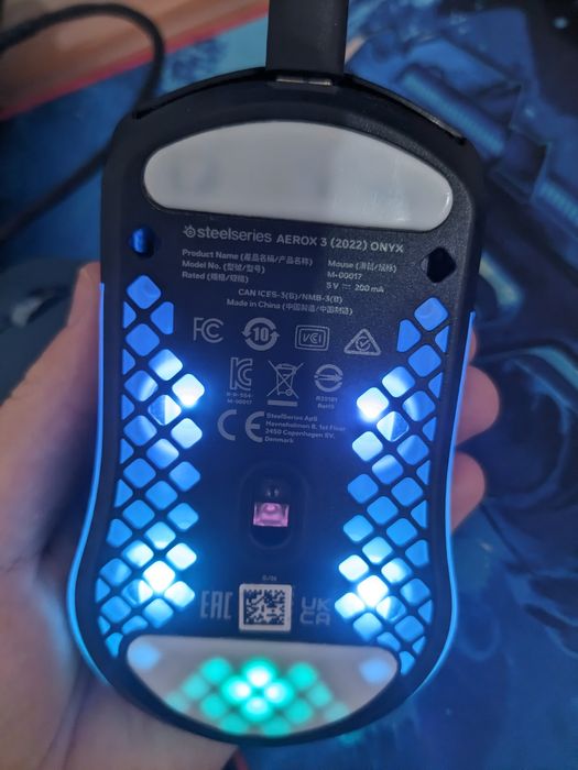 Mouse Steelseries Aerox 3 Onyx