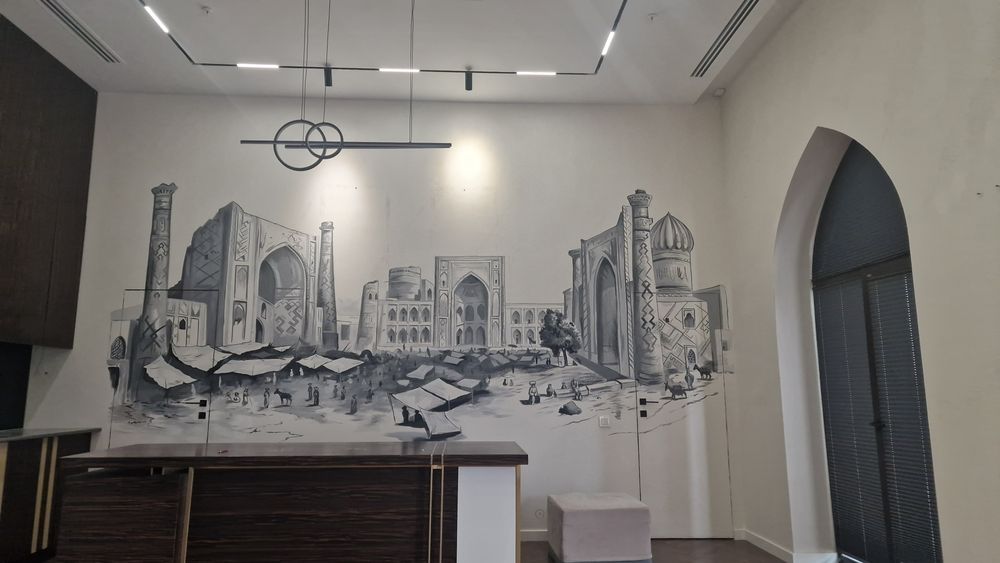 Devorga rasm chizish 3д расм чизиш хизмати.