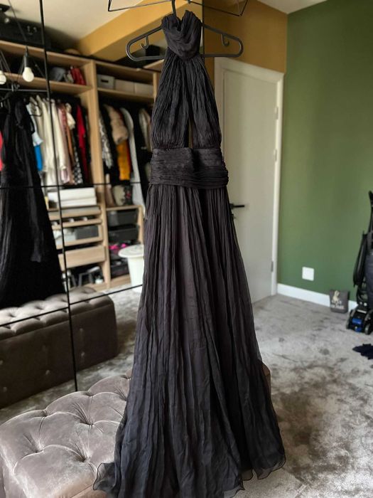 Vand Rochie Brand Monarh Design Neagra Matase naturala 100%