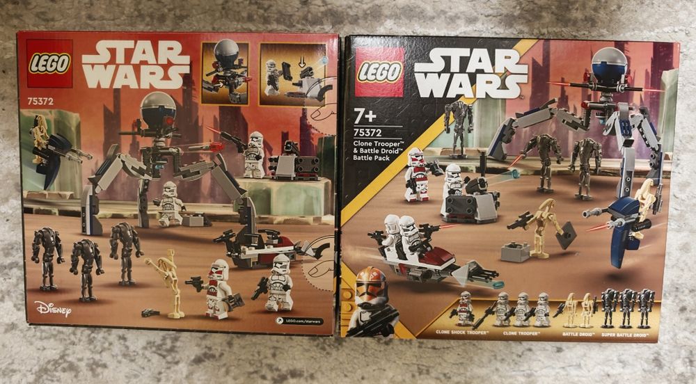 Lego Star Wars 75372 - Clone trooper battle pack 215pcs