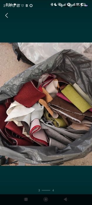 Lot 5kg Resturi Material Tapițerie – Ideal Patchwork / DIY