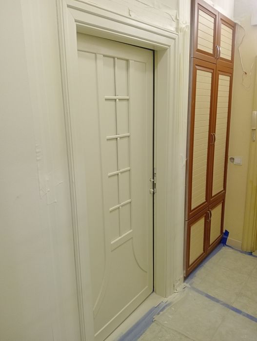 Покраска двери реставрация