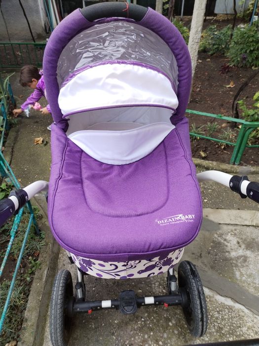 Бебешка количка с два коша