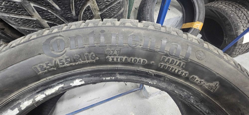 Продам шины 185/55/16 continental