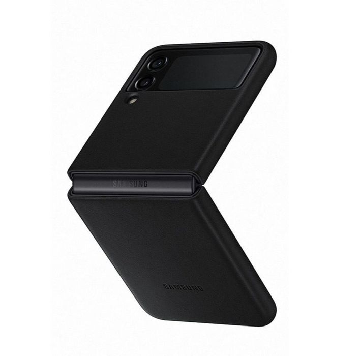 Husa piele originala Samsung Leather Cover Galaxy Z Flip 3 5G F711
