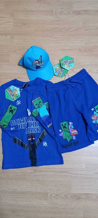 Set baieti Minecraft ,8/10 ani nou cu eticheta