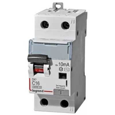 АВДТ DX3 1П+Н C16А 10MA-AC, арт. 410993 LG Legrand
