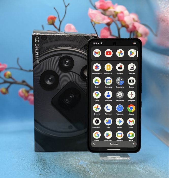 Nothing Phone (3a) Pro, 256GB, 12GB RAM, 5G, Black