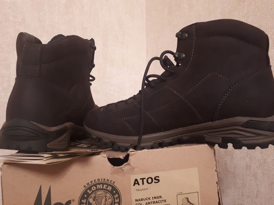 Ботинки LOMER Atos antracite