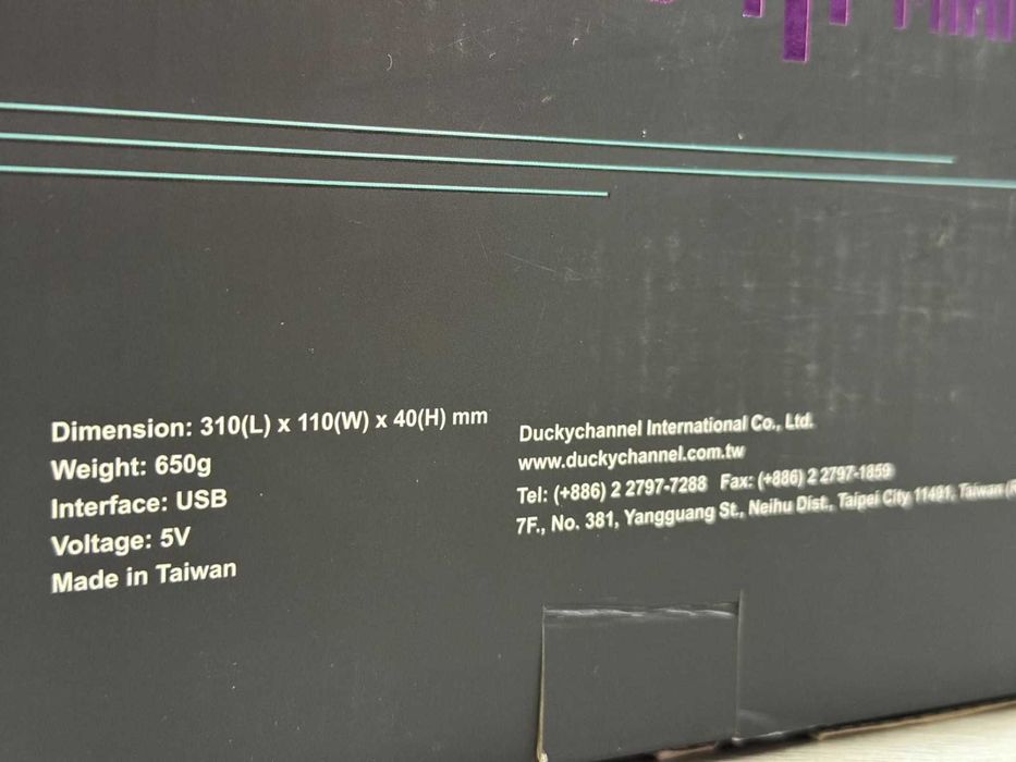 В ГАРАНЦИЯ! Клавиатура Ducky One 3 Mini