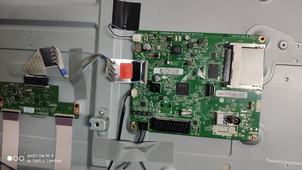 reparatii display tv lcd/led, placi baza smart tv