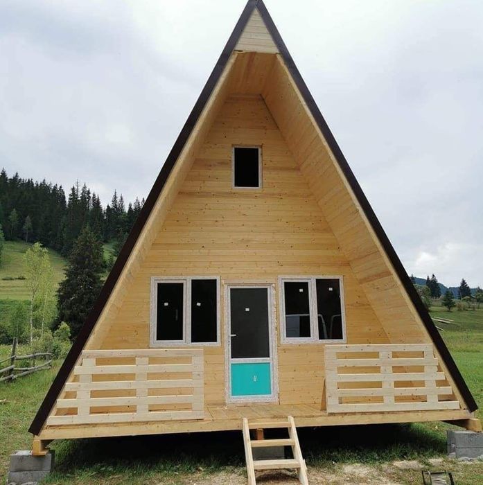 Căsuțe confecționate din lemn tip A