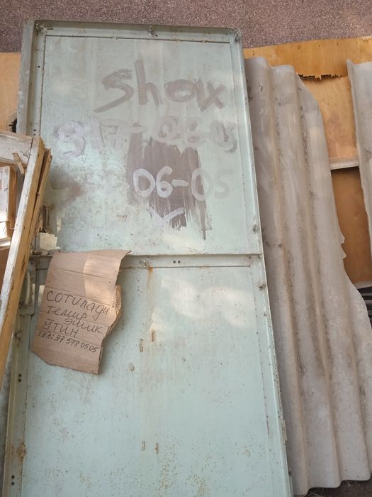 Кичкина Бир товокли эшик темирдан