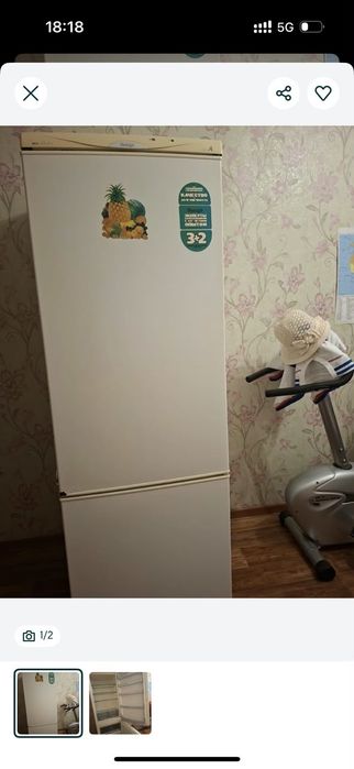 Холодильник бу,снайге, рабочий