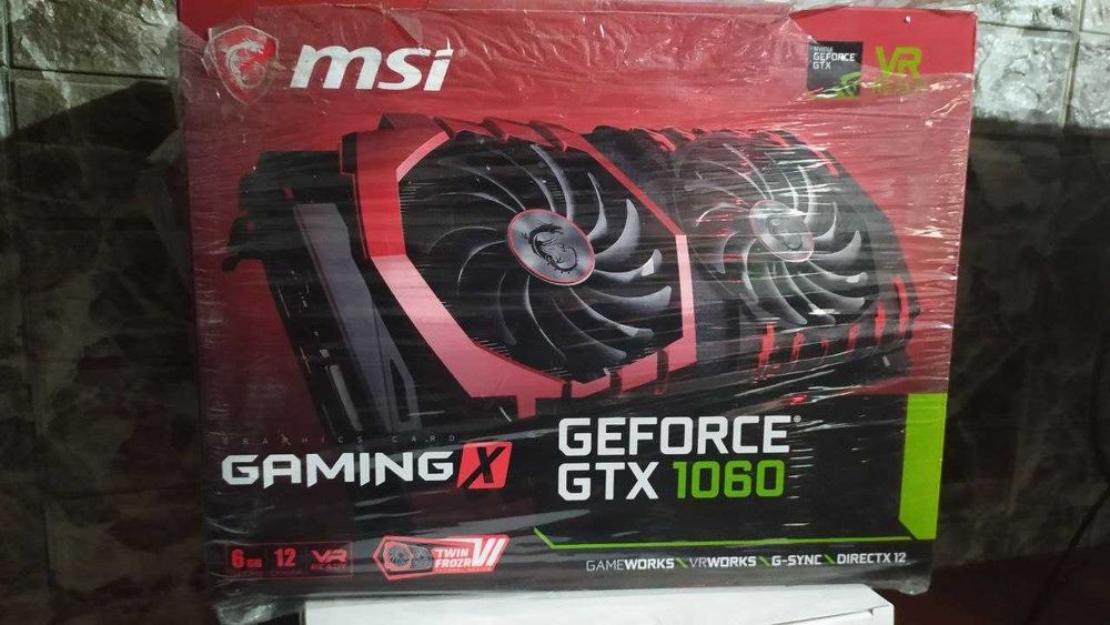 Видеокарта Msi GTX 1060 6GB