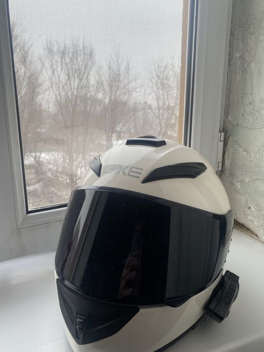 продам шлем GIKE гарнитурой
