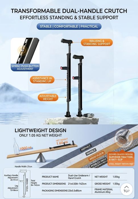 Продам костыли 2 шт (пара)