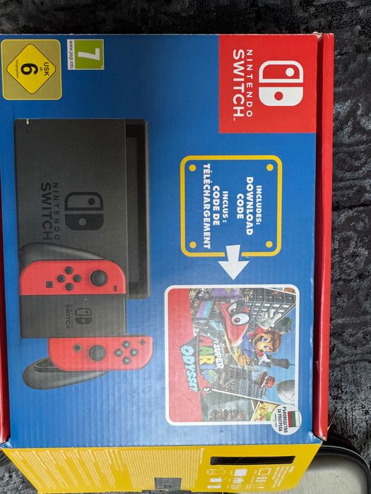 Nintendo Switch Mario Odyssey Special Edition – Червен + Аксесоари