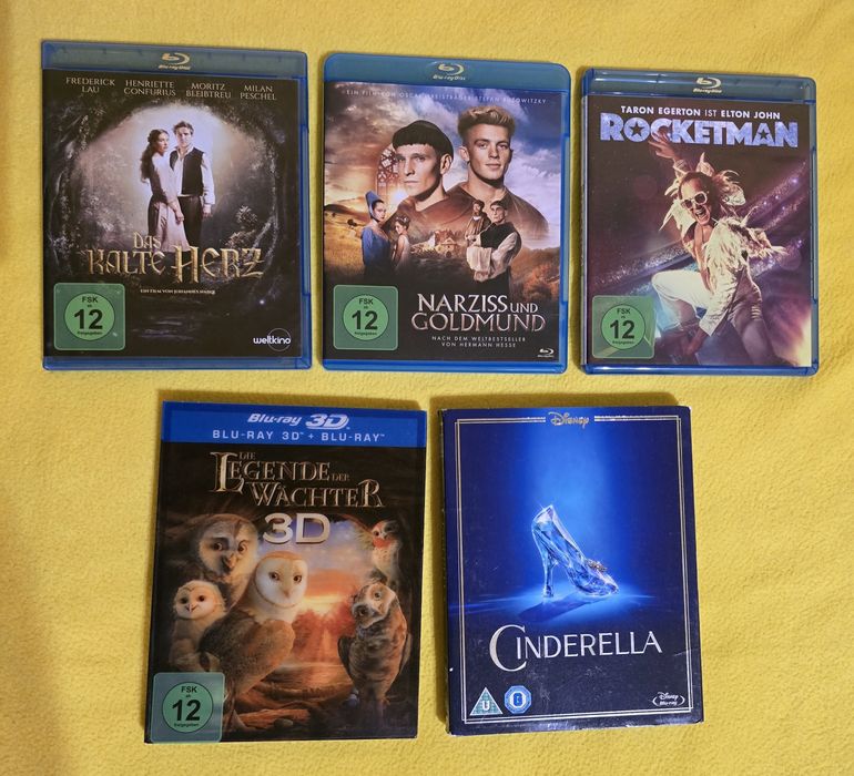 Филми на dvd и bluray на немски и английски