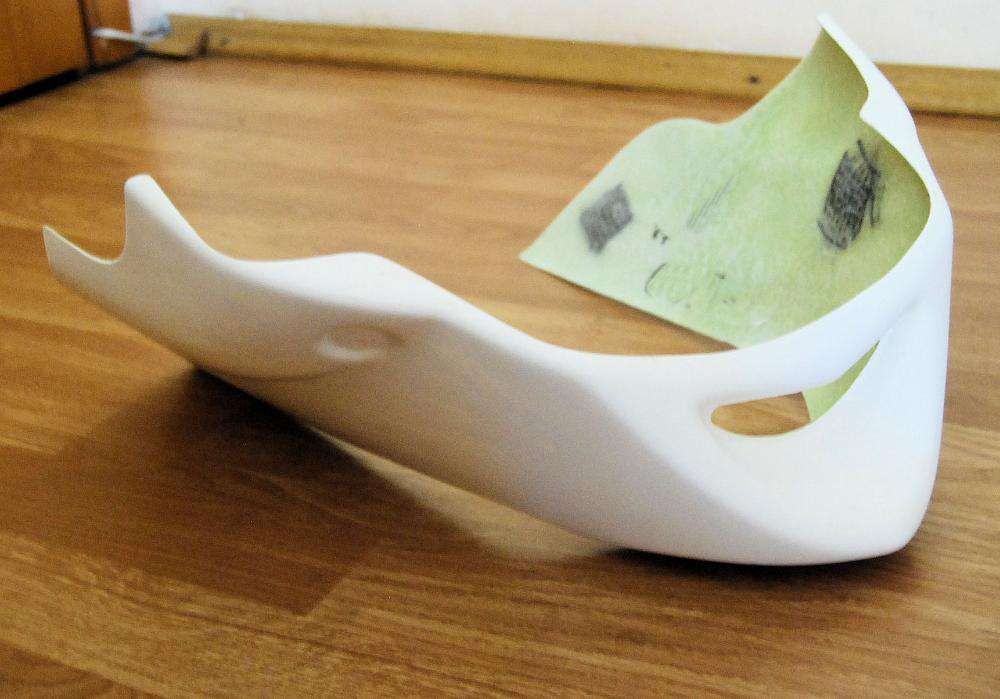 BugSPoiler Yamaha FZ6 S N Fazer , pinten carena inferioara , nou