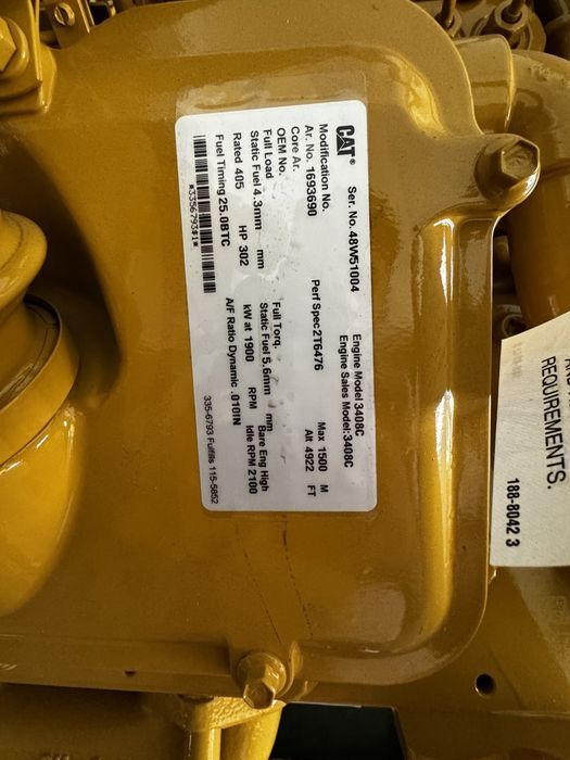 Двигатель Caterpillar 3408