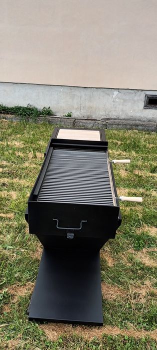 Gratar 80 x 40 cm cu grill INOX si Masa. Transport Gratuit