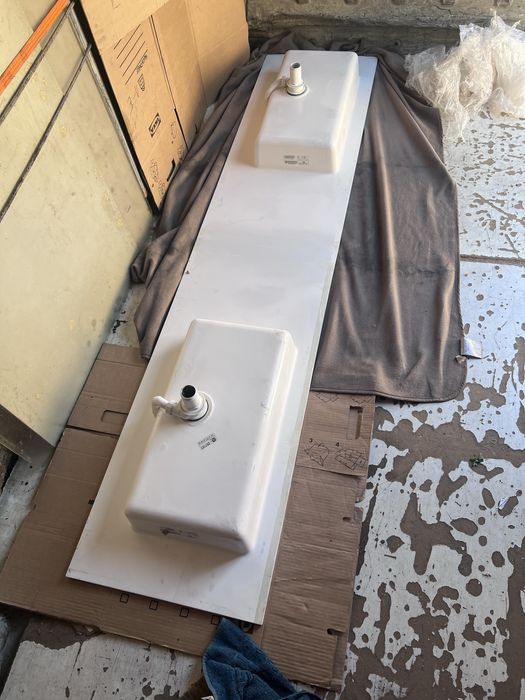 Lavoar dublu ceramica chiuveta nou impecabil