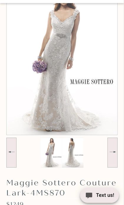 Rochie de mireasa Maggie Sottero