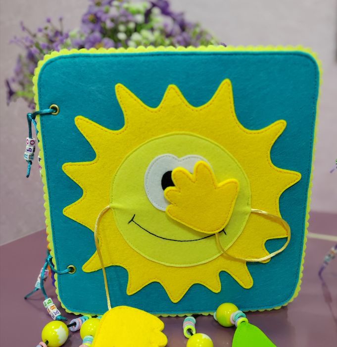 Развивающие книжки из фетра от 6 месяцев до 7 лет