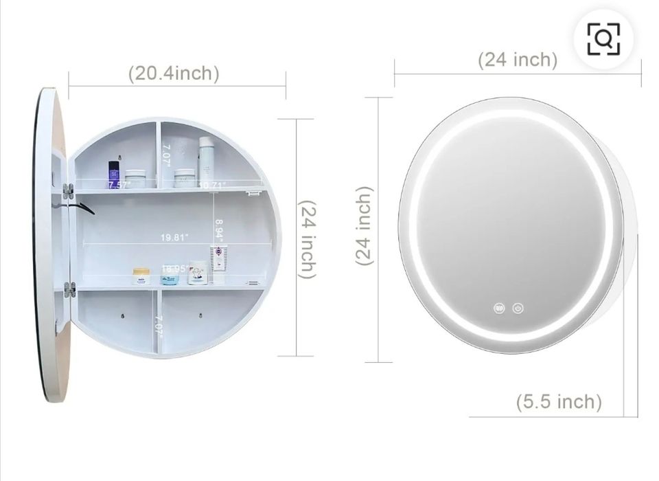 Vând dulap baie cu oglindă