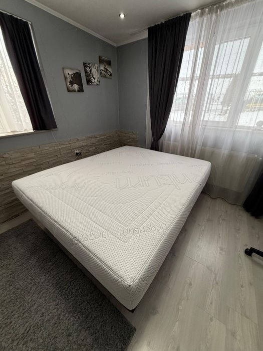 Saltea Memory plus cu fir de argint – stare foarte bună