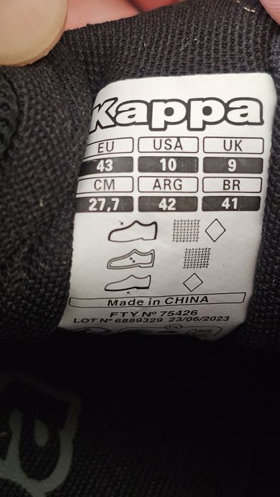 Нови маратонки Kappa номер 43