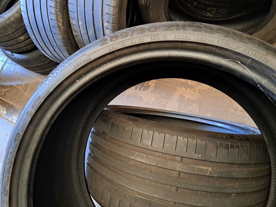 2 anvelope 285/30 R22 Continental