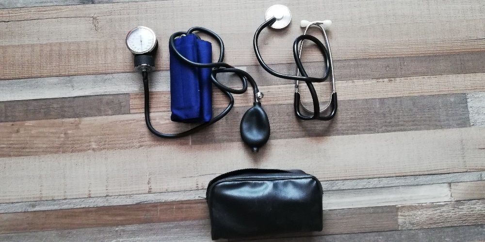 Tensiometru mecanic cu stetoscop