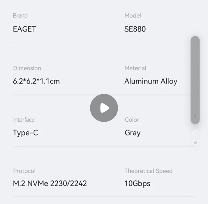 Rack SSD 2230 mini NOU