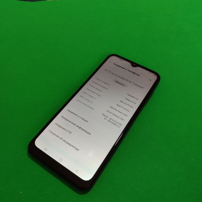 Samsung A13 sotiladi dastavka bor