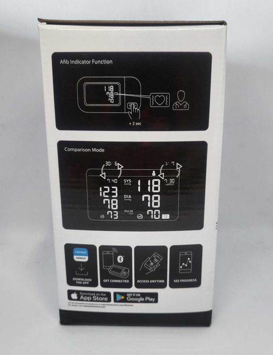 Чисто нов Апарат за кръвно Omron X7 Smart AFIB (Bluetooth & Премиум)