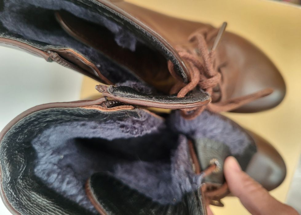 Продам зимние полусапожки