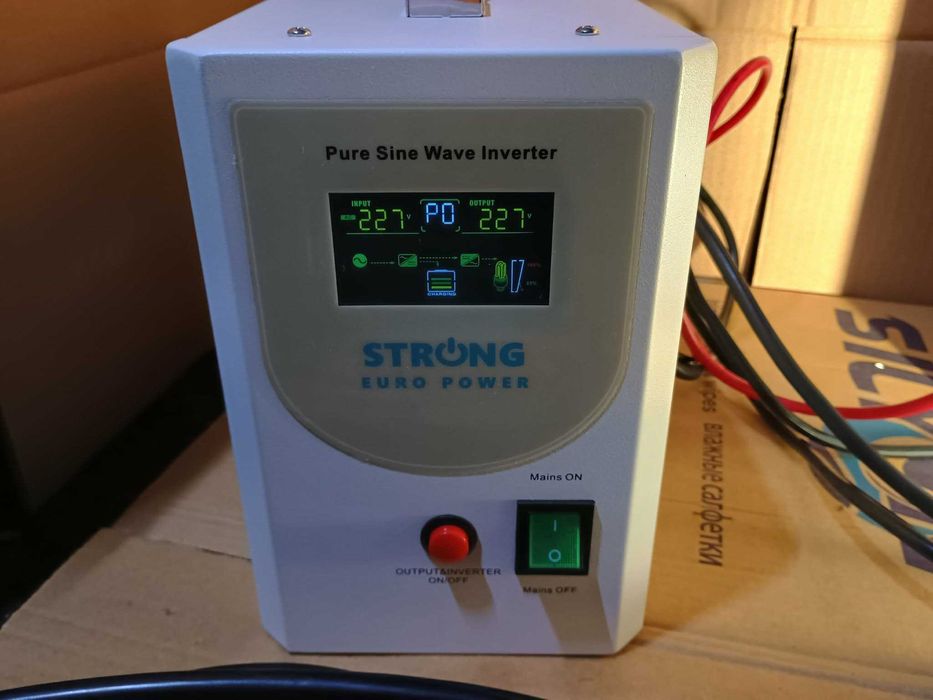 Sursa/redresor/invertor/Ups 12v -500w si acumulator agm 100 A