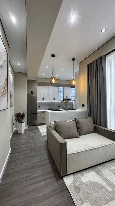 Prestige Gardens 2 комнатная 46м2 новый ЕВРО ремонт, Шота Руставели