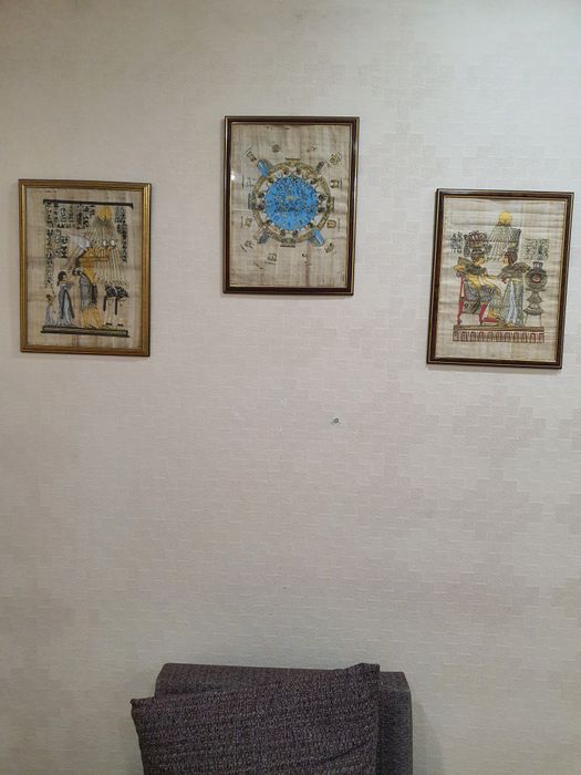 Картины из папирус, Египет