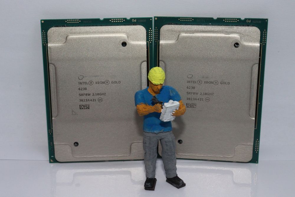 2 x Procesor Intel Xeon Gold 6230 20 Cores 2.1/3.9GHz 125W LGA3647