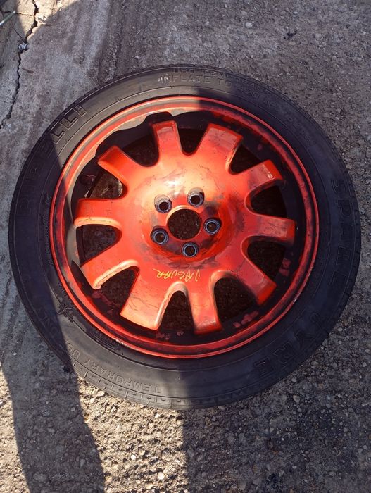Roată de rezervă Jaguar XF an de fabricație 2008 135/80R18.