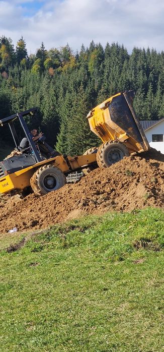 Transport moloz basculabil