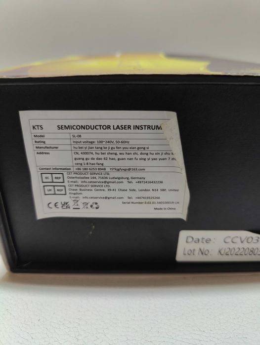 Ceas terapie cu laser bicnet nou in cutie