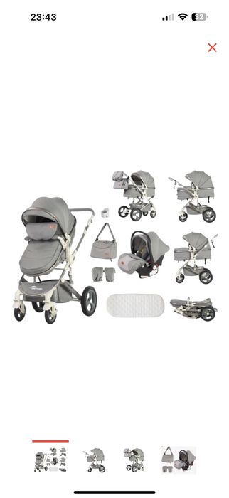 Универсальная коляска 3в1 Teknum 531C