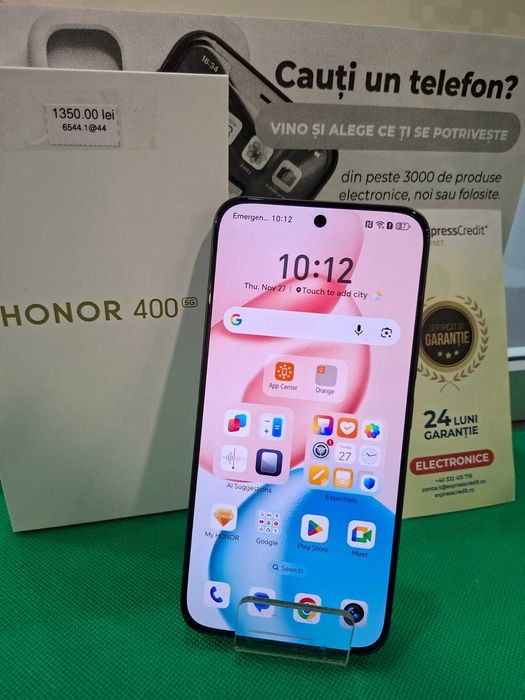 Telefon Honor 400 5G(AG44 Bc2 B:6544)-garantie 2 ani!