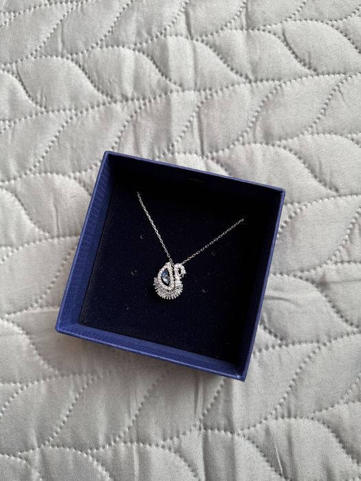 Lantisor cu lebada Swarovski