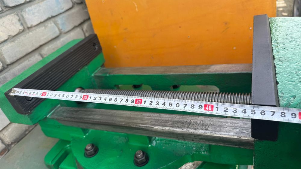 тиски станочные мощные